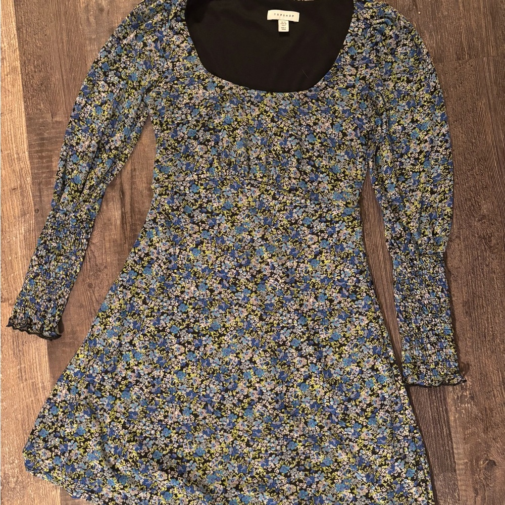 Topshop Floral Dress